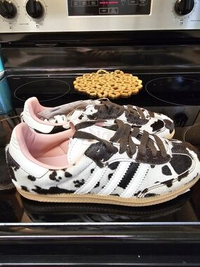 womens Cow-Print Adidas